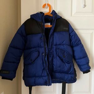 Zara Puffer winter Jacket for boys, size 7/8, almost new